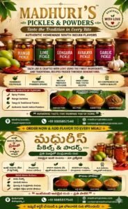 Madhuri's Pickles & Powders